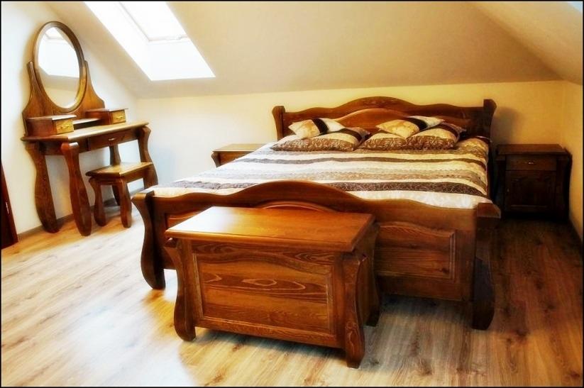 Meble sypialniane love,łóżka z Drewna litego,