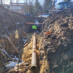 Przyłącze wod kan Mikołów 4