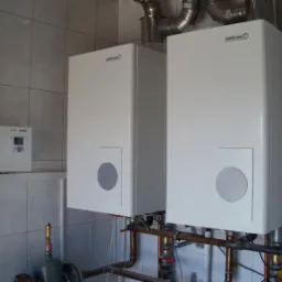 Kaskada kotłów Brotje WGB 70 kW