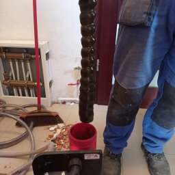 NSTAL-SERVICE Michał Bury Technika Grzewcza i Sanitarna - Efekt z płukania chemicznego.