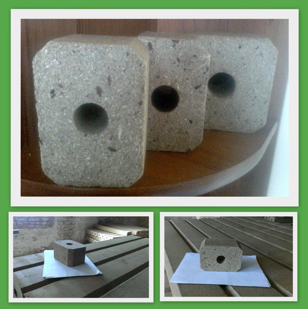 klocki prasowane do palet