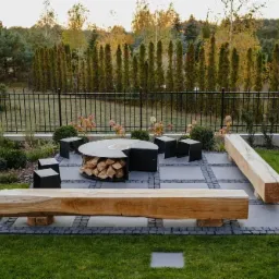 posiadówka ogrodowa