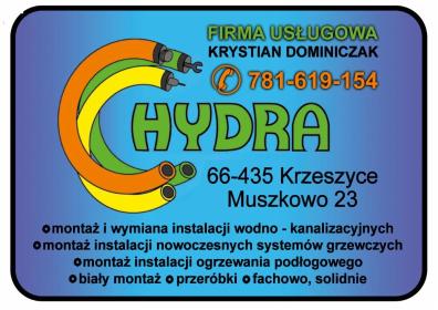 HYDRA Firma Usługowa Krystian Dominiczak - Hydraulik Słońsk
