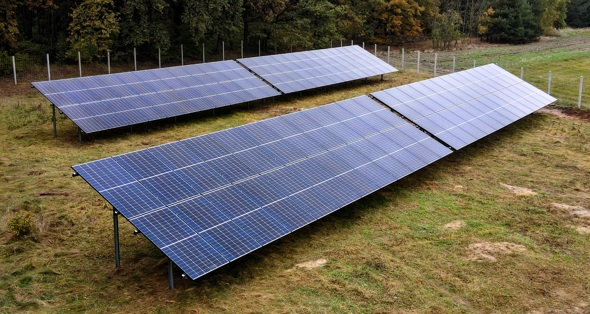 Instalacja 50 kW. Moduły Longi 500 W. Falownik Sungrow.