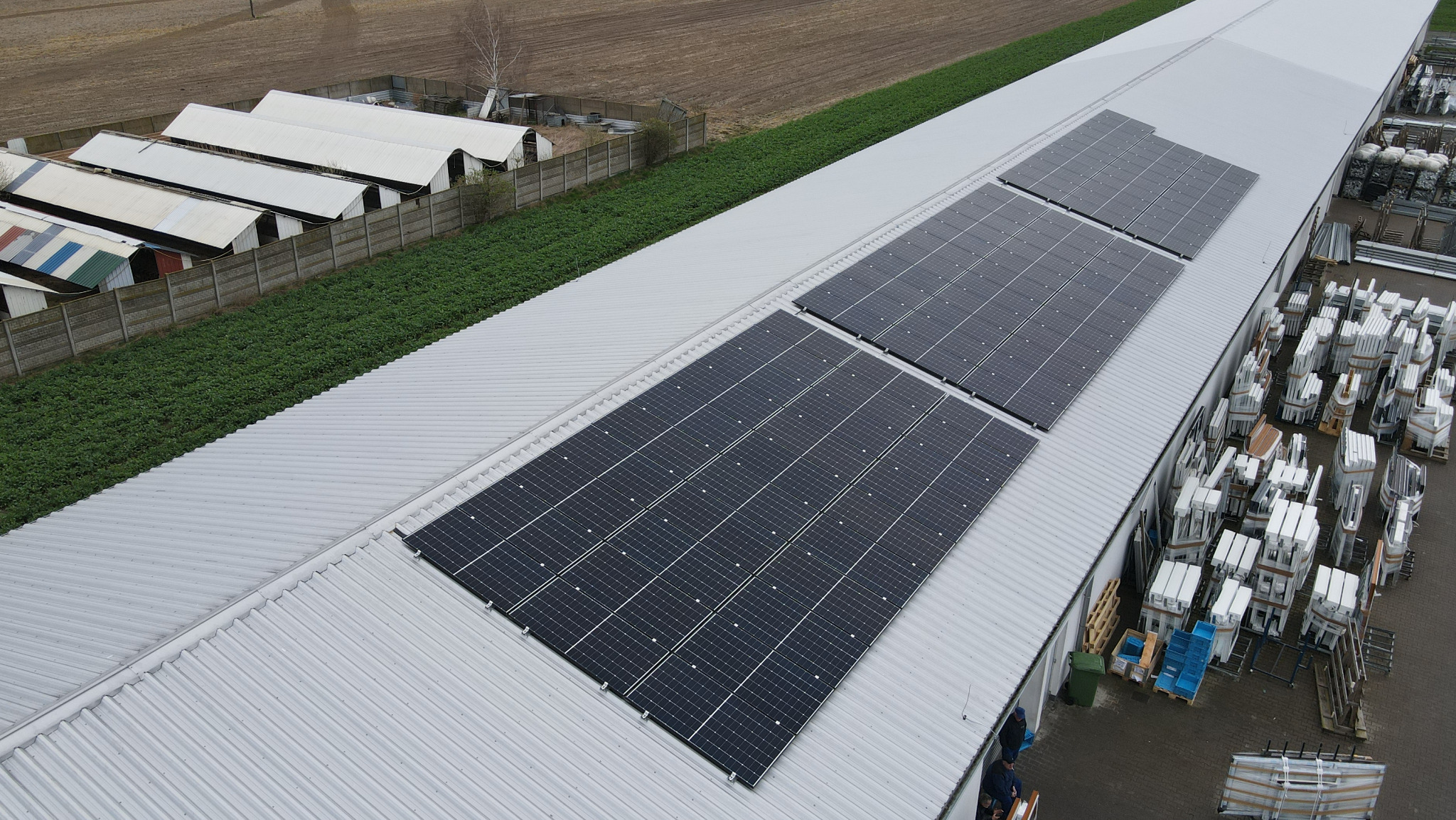 Instalacja 50 kW. Moduły Longi.