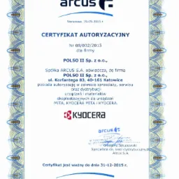 Certyfikat Autoryzacyjny