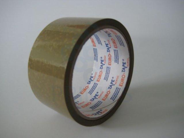 Taśma pakowa jednostronna Akrylowa-Brązowa