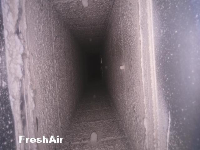 Kanał przed czyszczeniem