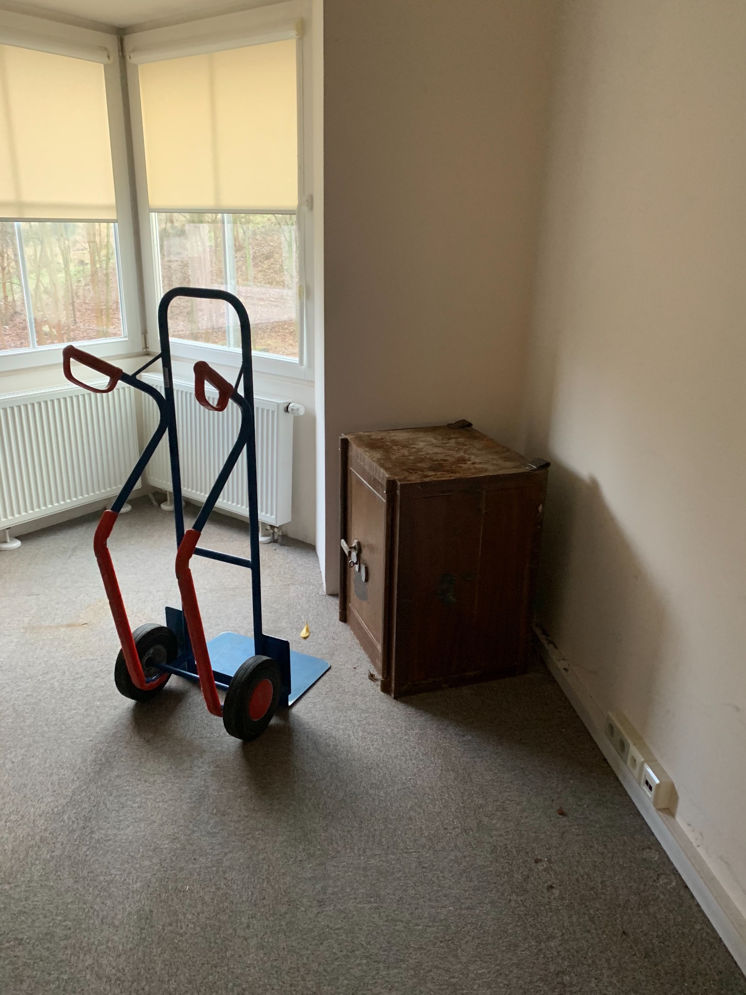 Przewóz sejfu w Gdańsku.