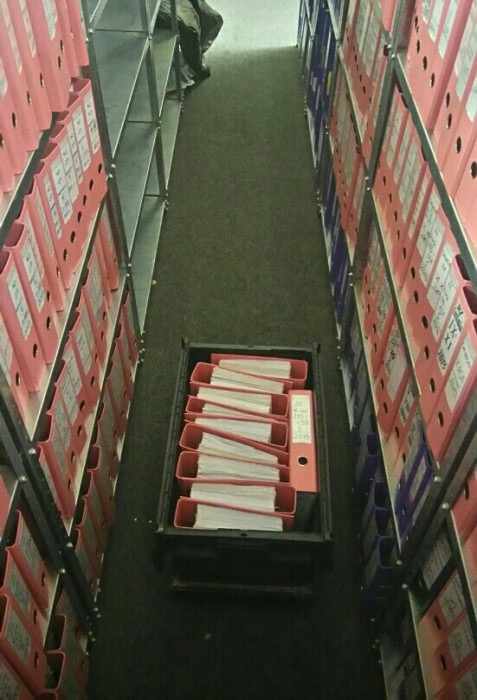 Przeprowadzka archiwum w Gdańsku.