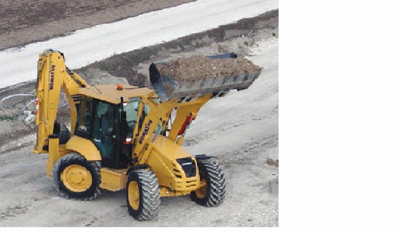 PRACE ZIEMNE usługi koparką, koparko-ładowarką