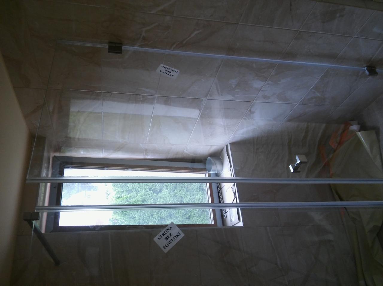 kabina prysznicowa całoszklana