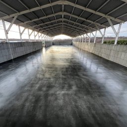 Realizacja posadzki przemysłowej Leżajsk – beton przemysłowy pod obciążenia dynamiczne.