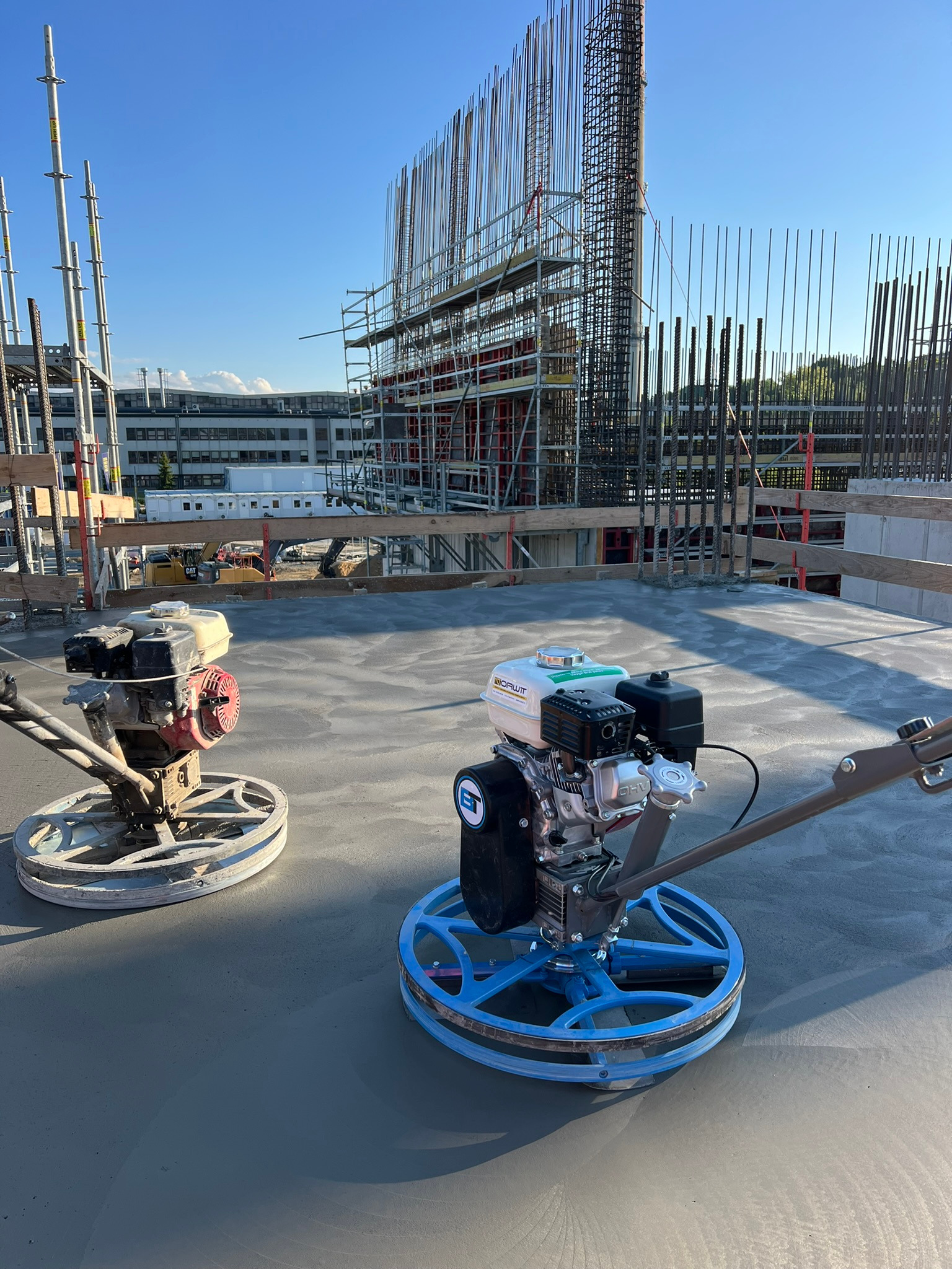 Posadzka betonowa Dębica – przemysłowa wylewka do obiektu produkcyjnego.