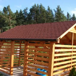 wiata na drewno Rzęskowo