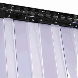 Kurtyna paskowa typu 'standard' wykonana z pasów 200x2 mm.