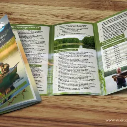 Ulotki A4 składane do DL