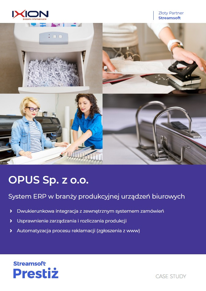 Case Study - wdrożenie ERP w firmie produkcyjnej
