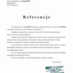 Referencje Firma Komputerowa KrysKOMP