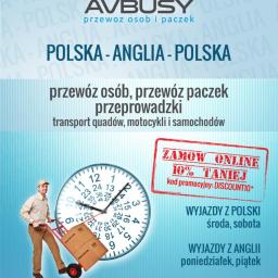 Avbusy Polska-Anglia-Polska - Transport międzynarodowy do 3,5t Złotów