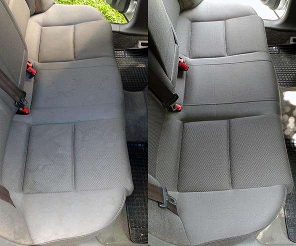 Pranie fotela samochodowego