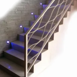 Nowoczesna balustrada wewnętrzna