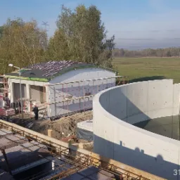 Budowa oczyszczalni ścieków w Halinowie
