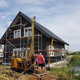 Przęsocin - odwierty pod pompę ciepła