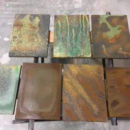 efekt rdzy na frontach MDF w różnych odsłonach