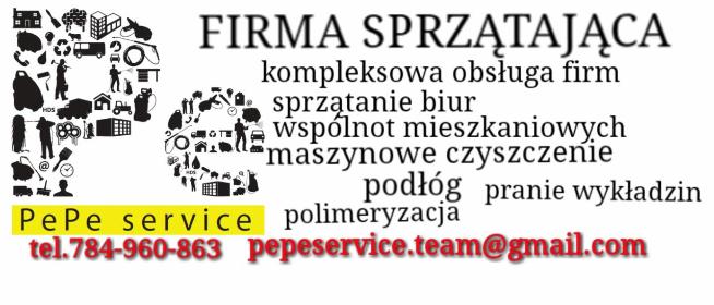 PePe service - Mycie okien w firmie Warszawa