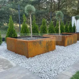 Donice Ze Stali Corten