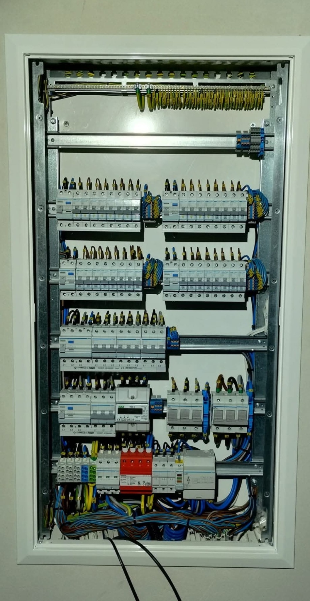 Gotowa domowa rozdzielnica – czytelny podział obwodów, selektywne zabezpieczenia i ochrona przepięciowa