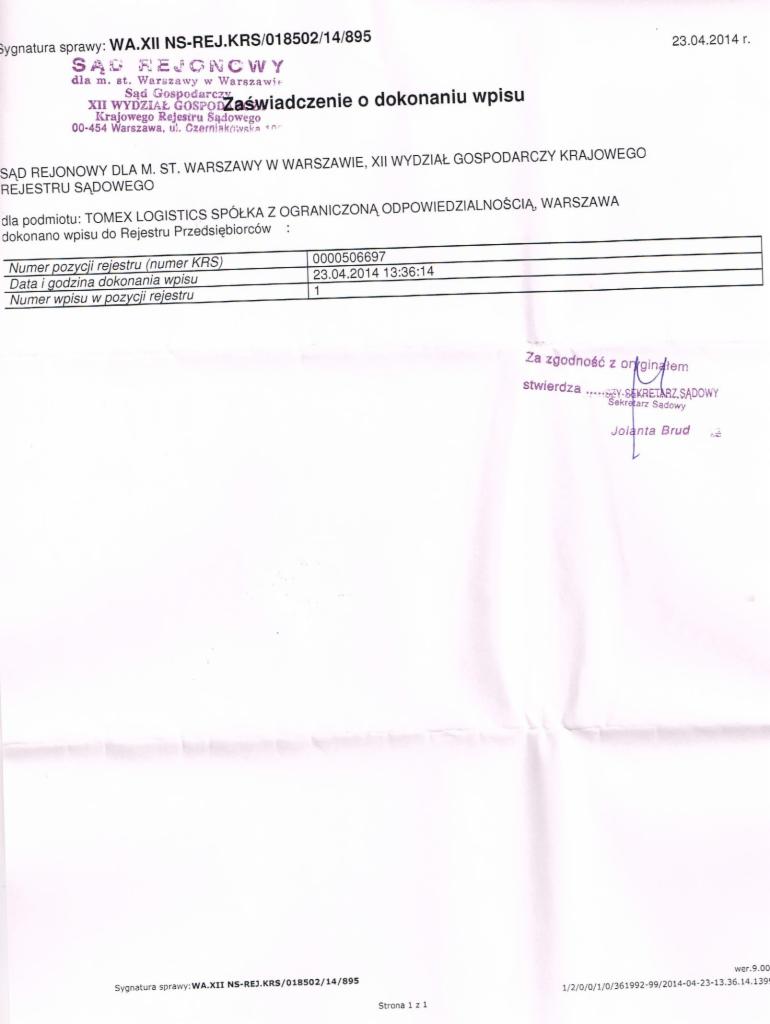 01 Zasw o dokonaniu wpisu