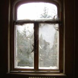 Renowacja okna łukowego skrzynkowego