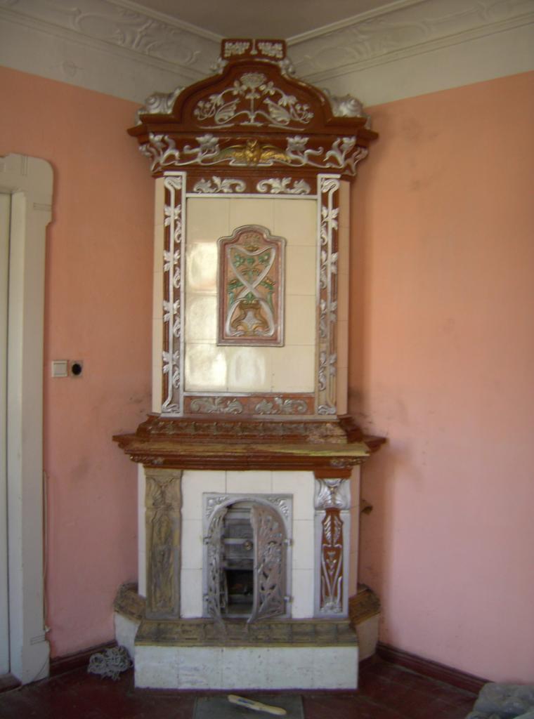 Renowacja secesyjnego pieca kaflowego