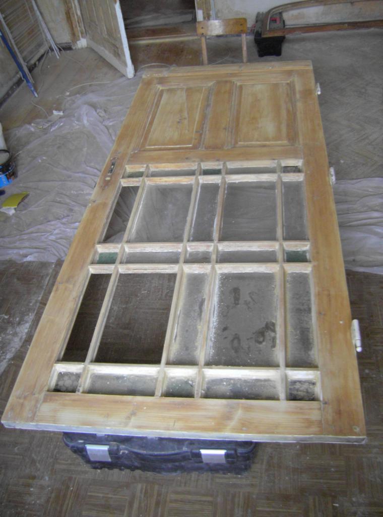 Renowacja drzwi z witrażykami zdj.3