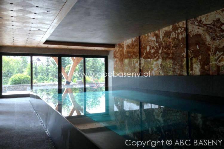 basen, niecka stalowa stal A4