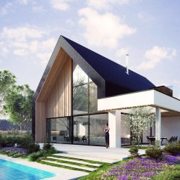 Dom z basenem w Szukalicach