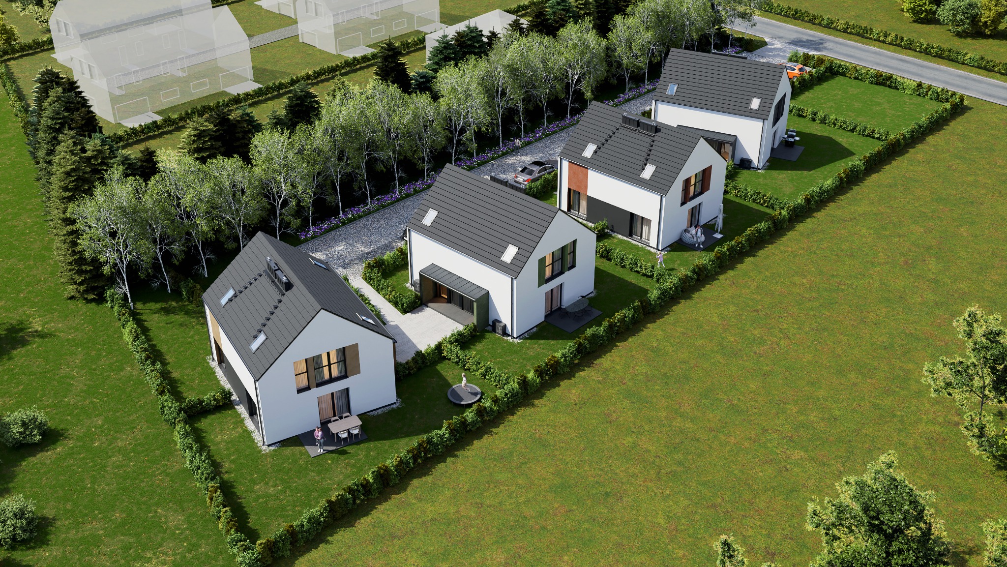 Osiedle w gminie Wisznia Mała