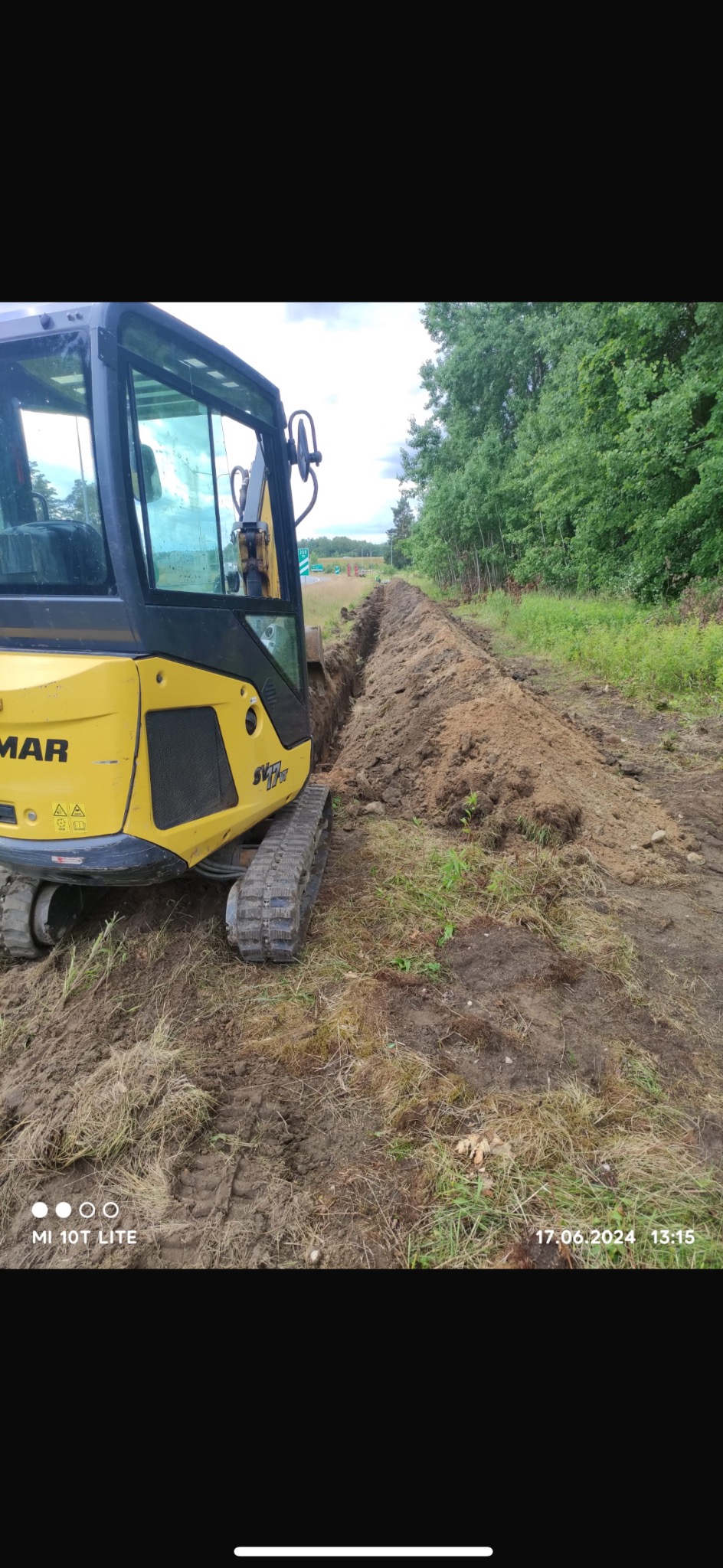 Usługi minikoparką, wykonywanie wykopów ziemnych