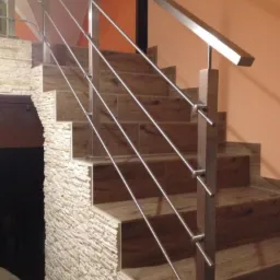 balustrada - stal nierdzewna satyna (szczotkowane)