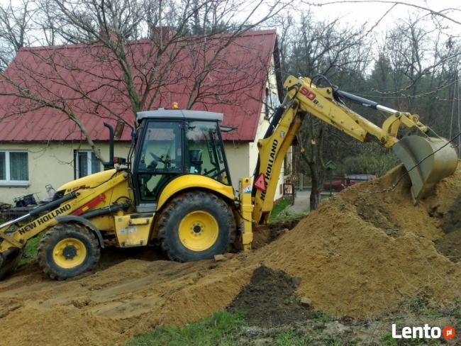 Oferujemy prace koparką