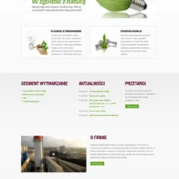 Strona internetowa Energa Wytwarzanie