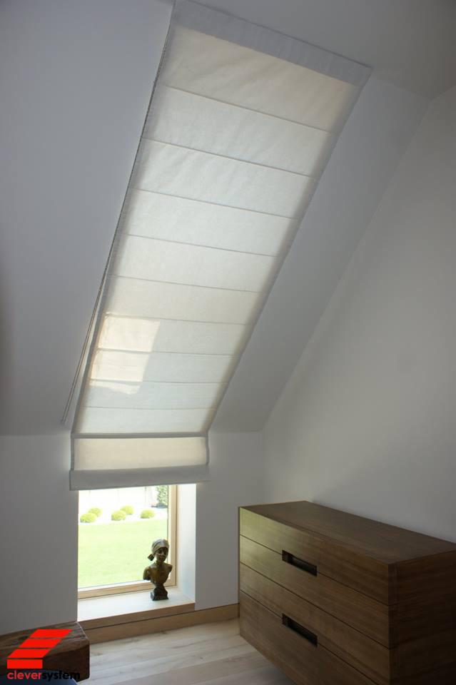 Rolety dachowe rzymskie