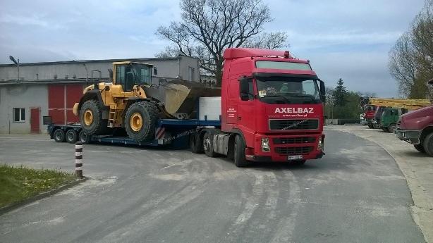 Transport Ładowarki Kołowej (Fadromy) o wys. 3,72m