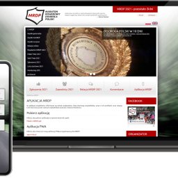 "MRDP":
Aplikacja oraz witryna www zawierająca relacje odbywającego się cyklicznie Maratonu Rowerowego Dookoła Polski