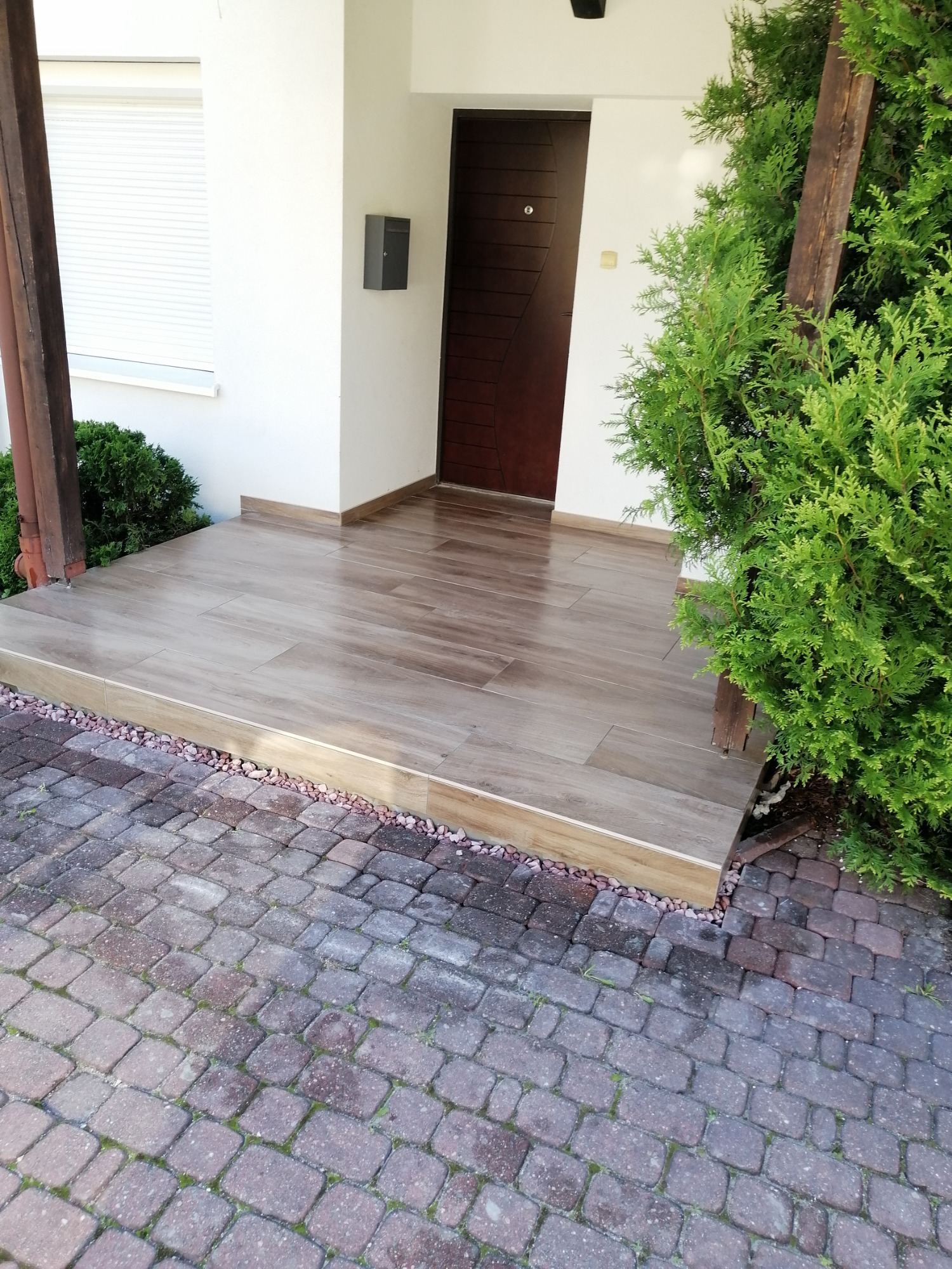 Płytki u naszego Klienta z polecenia.