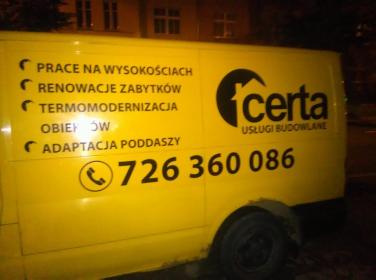 Certa - Ocieplanie poddaszy Olszanka