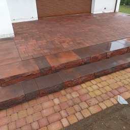 Układanie kostki brukowej Przemęt 4