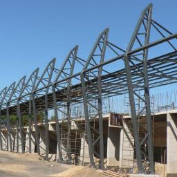 konstrukcja stalowa stadionu w Aleksandrowie Łódzk